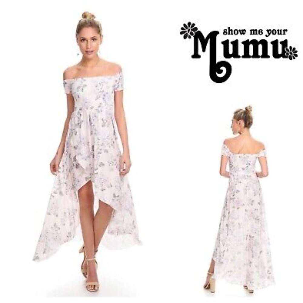 Show Me Your MuMu Floral‎ Willa Maxi Sz S
